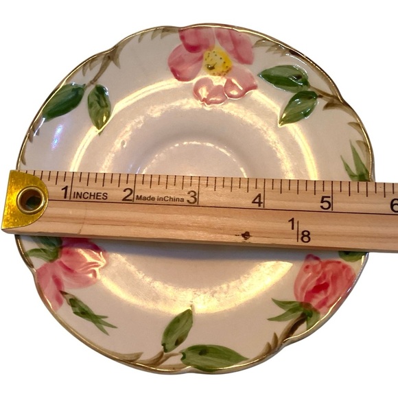 Vintage Franciscan Desert Rose Tea Cup with Saucer USA Coffee Mug Set - Picture 2 of 8